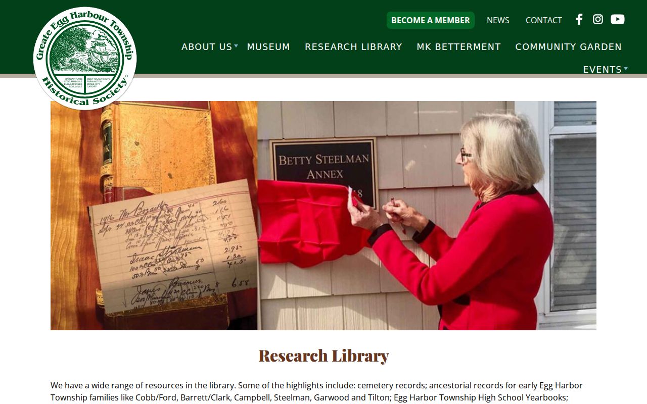 Egg Harbor Township city directory research at the GEHTHS library